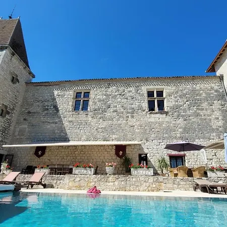 Chateau De Scandaillac בית הארחה