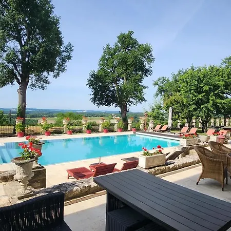 Chateau De Scandaillac Penzion Saint-Eutrope-de-Born